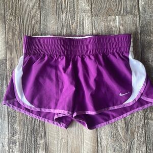 Nike Dri-Fit Purple Shorts, Small